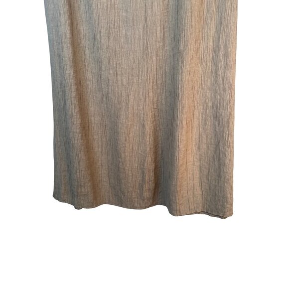 2/$30 ZARA XS Dark Beige Crinkle Textured Fabric Flowy Gauchos - Picture 14 of 15